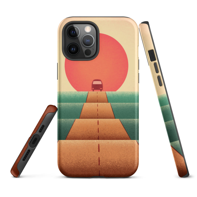 Sunset Road Tough Case for iPhone®