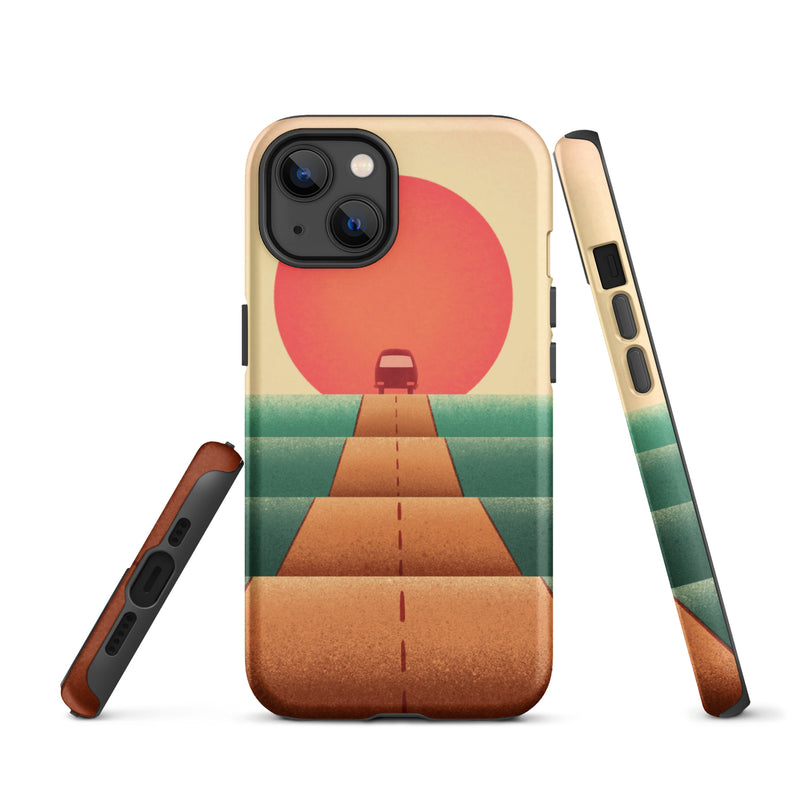 Sunset Road Tough Case for iPhone®