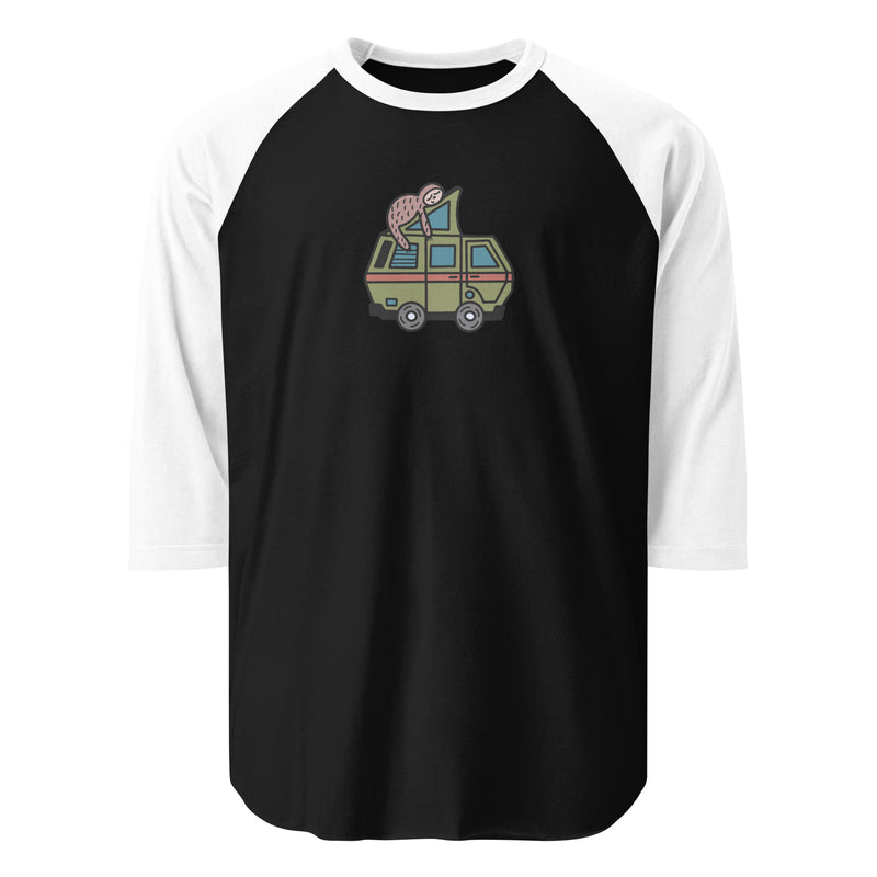 Stewie Sloth Raglan Baseball T-Shirt