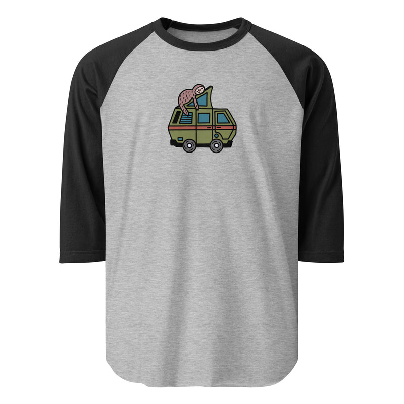 Stewie Sloth Raglan Baseball T-Shirt