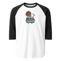 Thumbnail of Sally Snail Unisex Raglan Baseball T-Shirt