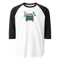 Thumbnail of Shred Van Raglan Baseball T-Shirt