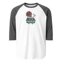 Thumbnail of Sally Snail Unisex Raglan Baseball T-Shirt