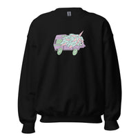 Thumbnail of High-Top Hazel Unicorn Unisex Sweatshirt