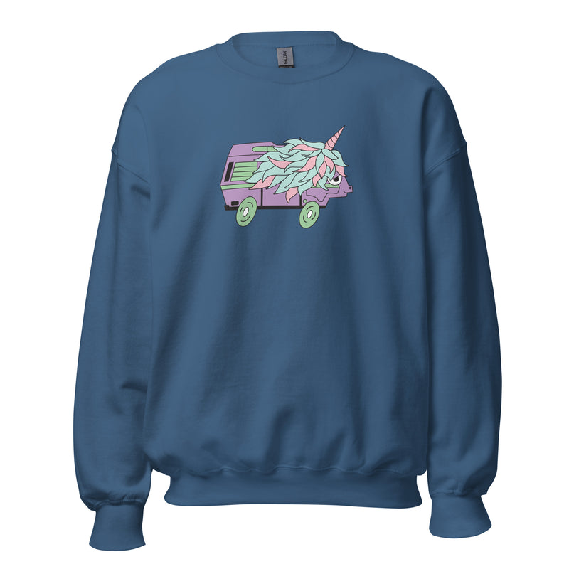 High-Top Hazel Unicorn Unisex Sweatshirt