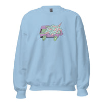 Thumbnail of High-Top Hazel Unicorn Unisex Sweatshirt