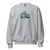 Thumbnail of Dog in Van Unisex Sweatshirt