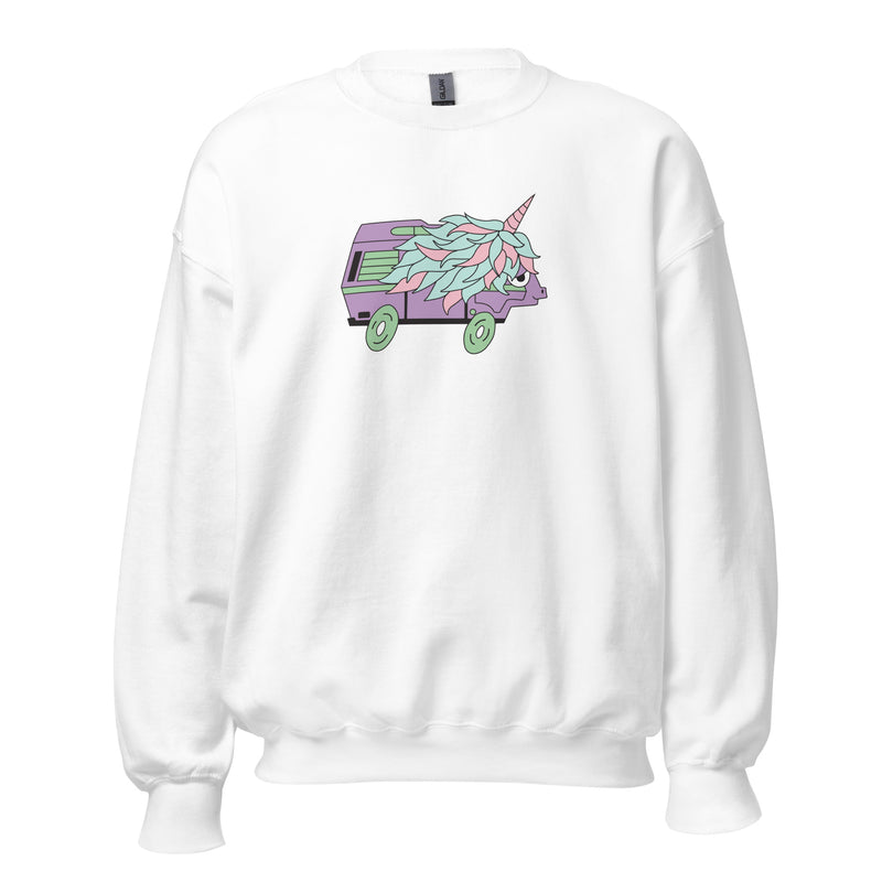 High-Top Hazel Unicorn Unisex Sweatshirt