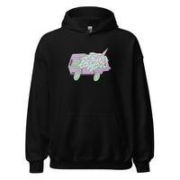 Thumbnail of High-Top Hazel Unicorn Unisex Hoodie