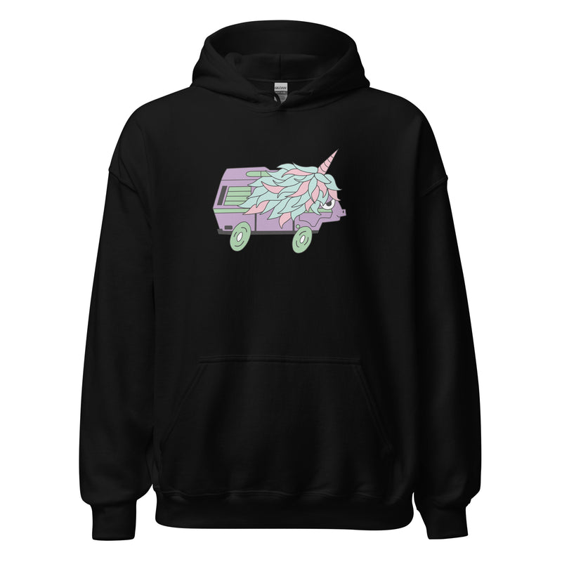 High-Top Hazel Unicorn Unisex Hoodie