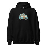 Thumbnail of Dog in Van Unisex Hoodie