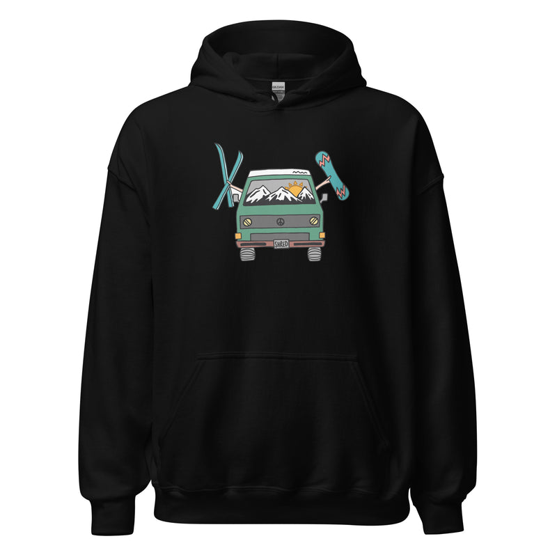 Shred Van Unisex Hoodie