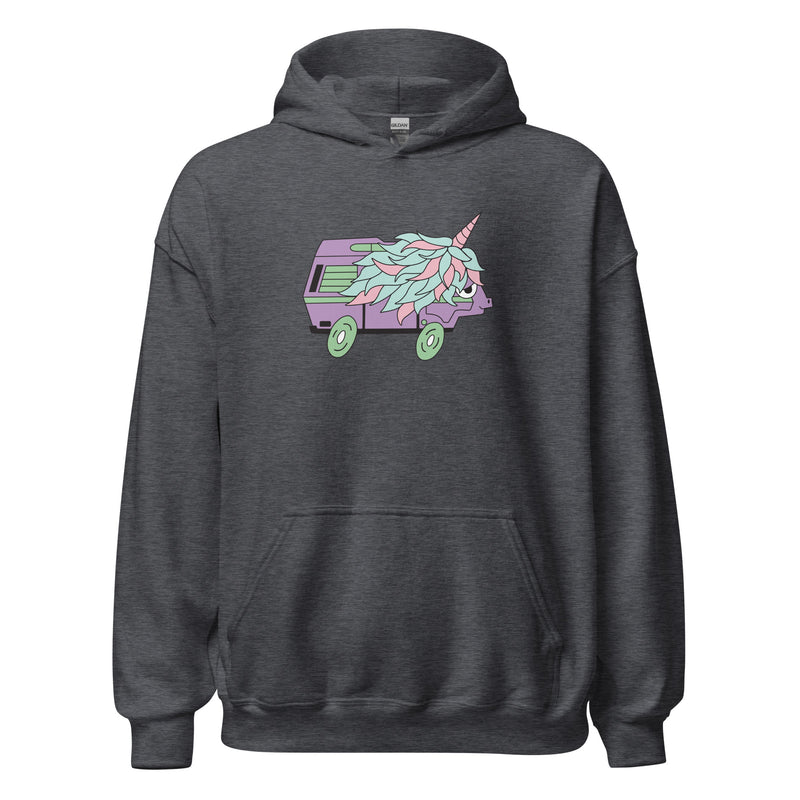 High-Top Hazel Unicorn Unisex Hoodie