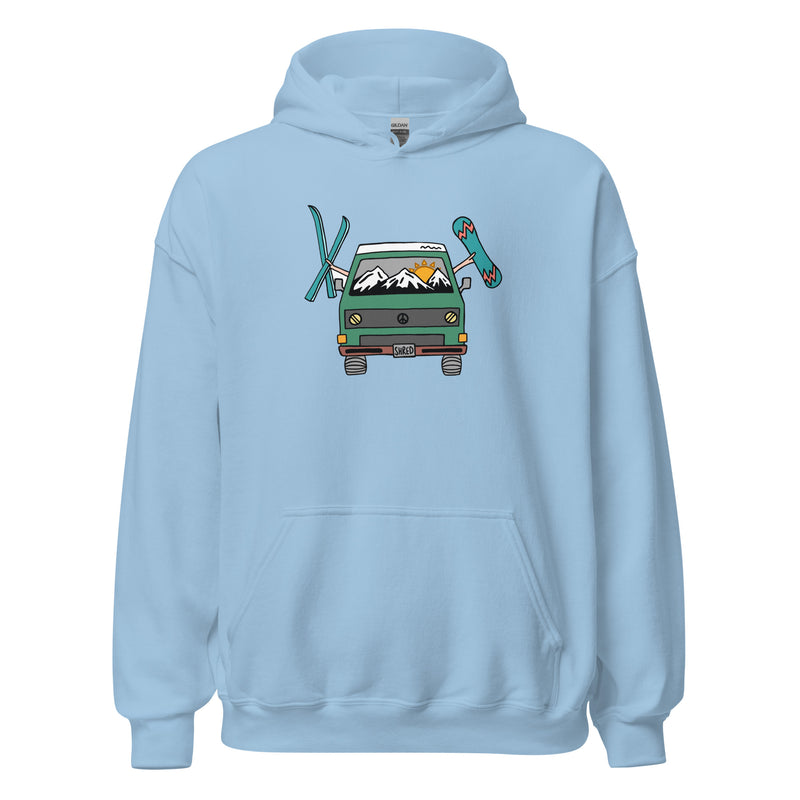 Shred Van Unisex Hoodie