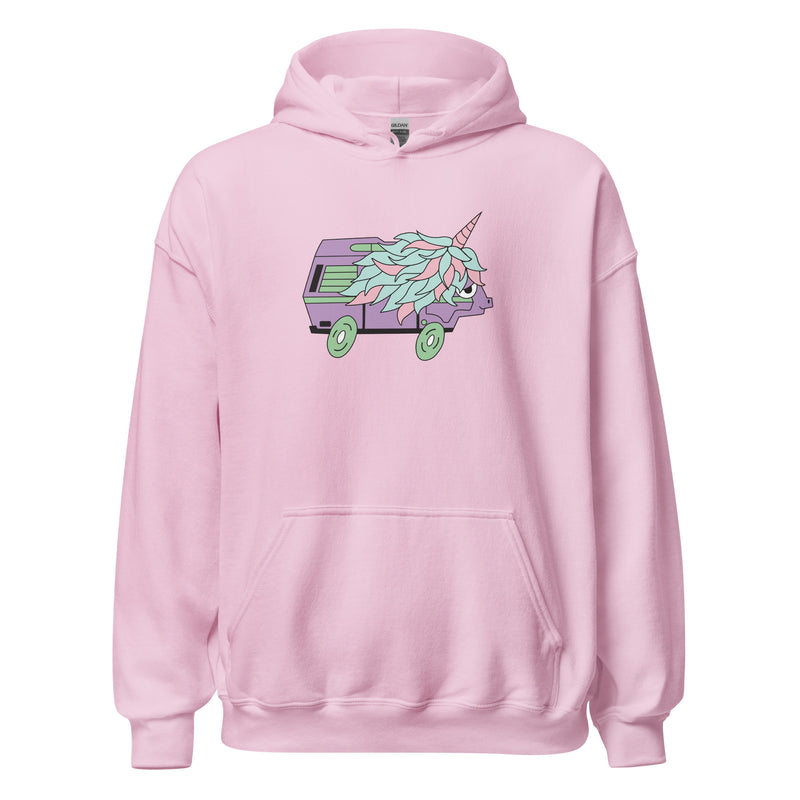 High-Top Hazel Unicorn Unisex Hoodie