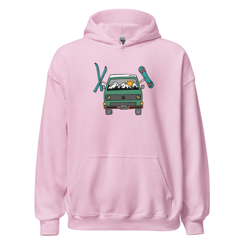 Shred Van Unisex Hoodie