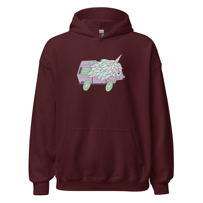 High-Top Hazel Unicorn Unisex Hoodie