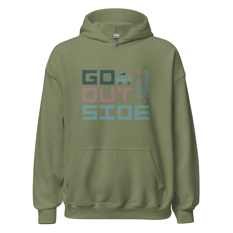 Go Outside Unisex Hoodie