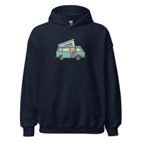 Thumbnail of Dog in Van Unisex Hoodie