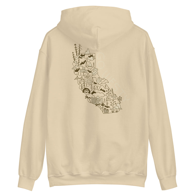 Golden State Westy Unisex Hoodie