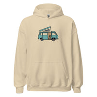 Thumbnail of Dog in Van Unisex Hoodie