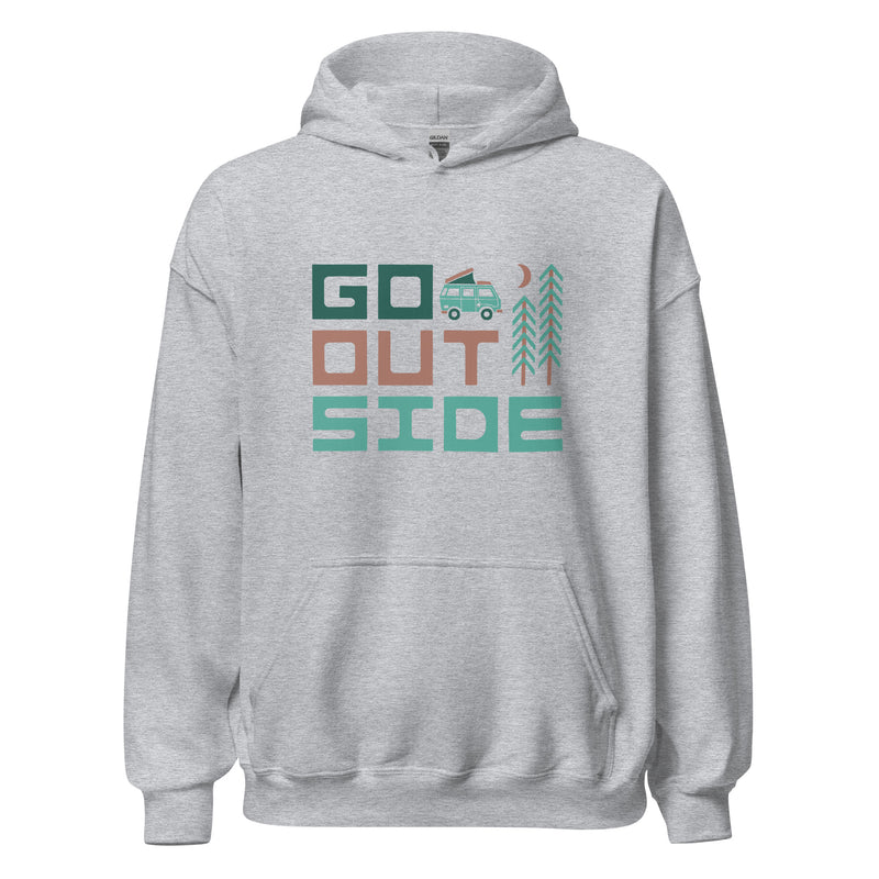 Go Outside Unisex Hoodie