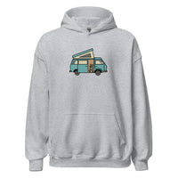 Thumbnail of Dog in Van Unisex Hoodie