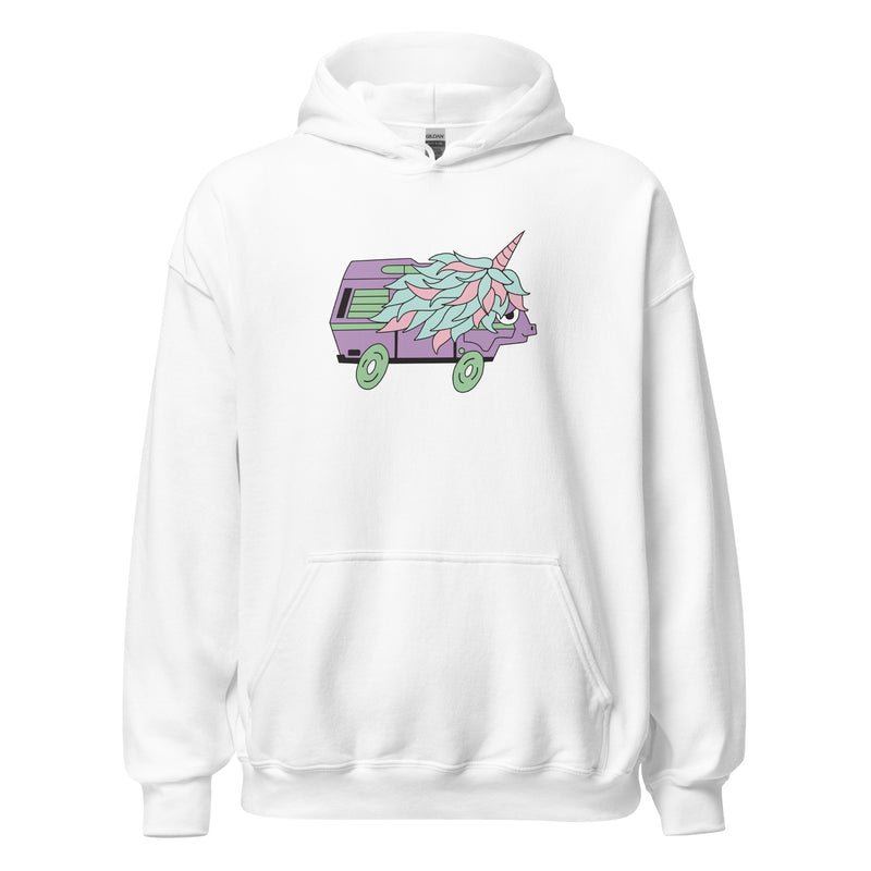 High-Top Hazel Unicorn Unisex Hoodie