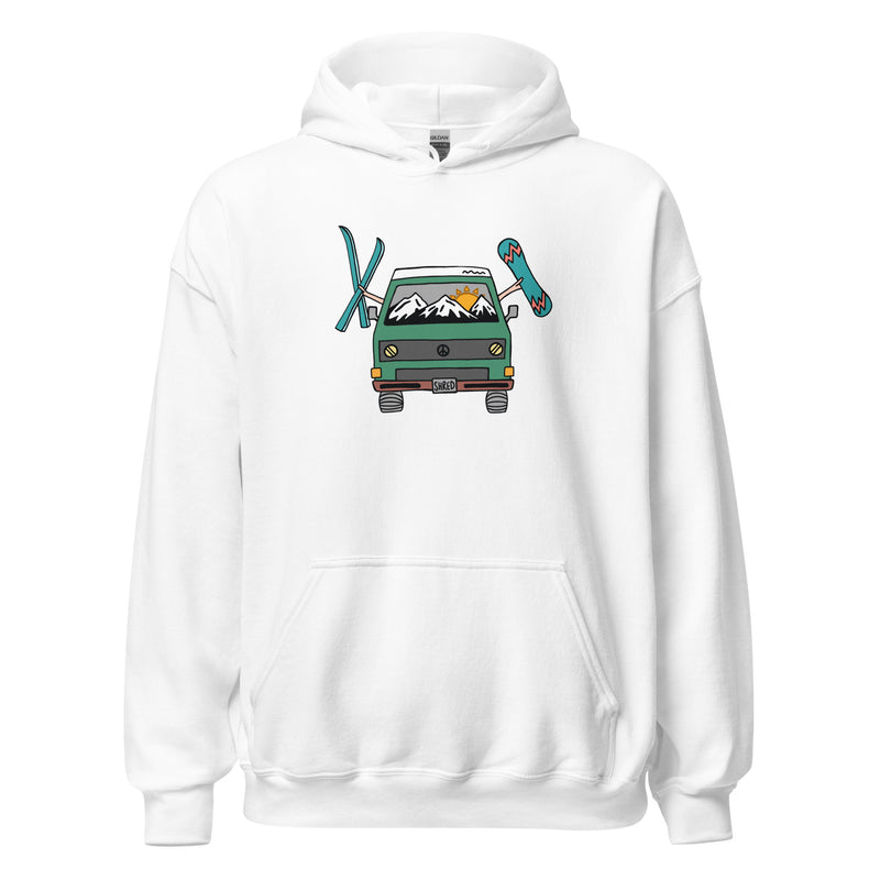 Shred Van Unisex Hoodie