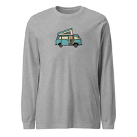 Thumbnail of Dog in Van Long Sleeve T-Shirt