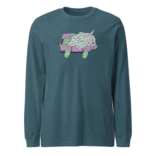 High-Top Hazel Unicorn Long Sleeve T-Shirt