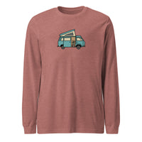 Thumbnail of Dog in Van Long Sleeve T-Shirt