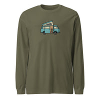 Thumbnail of Dog in Van Long Sleeve T-Shirt