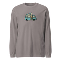 Thumbnail of Dog in Van Long Sleeve T-Shirt