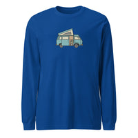 Thumbnail of Dog in Van Long Sleeve T-Shirt