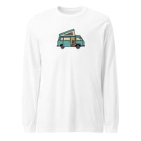 Thumbnail of Dog in Van Long Sleeve T-Shirt