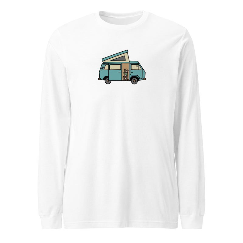 Dog in Van Long Sleeve T-Shirt