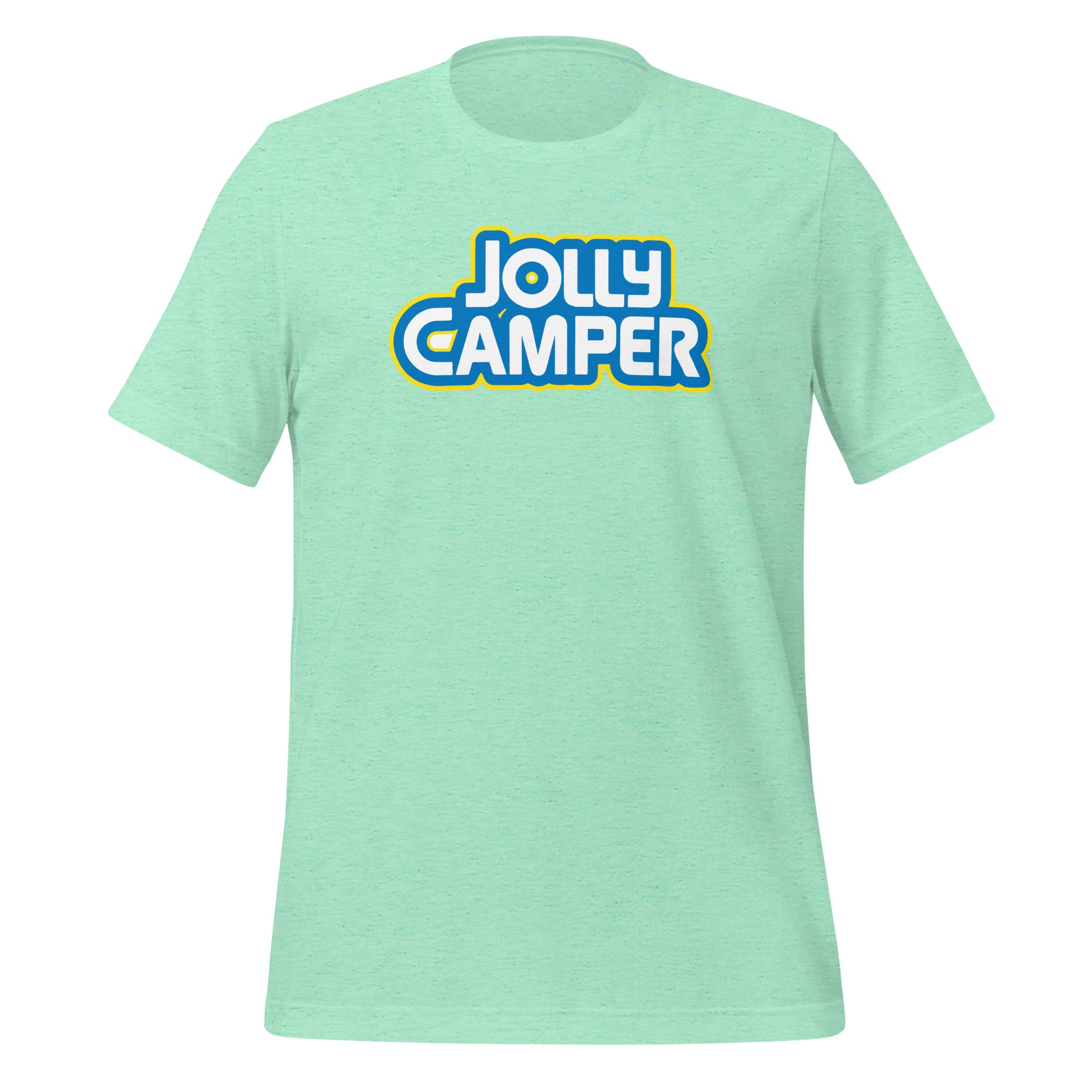 Jolly Camper T-Shirt Mint Green (Heather) / 2XL