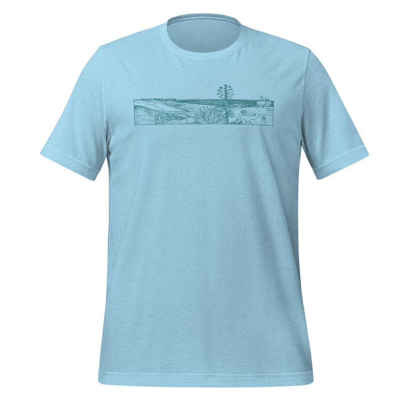 Woodcut Baja T-Shirt