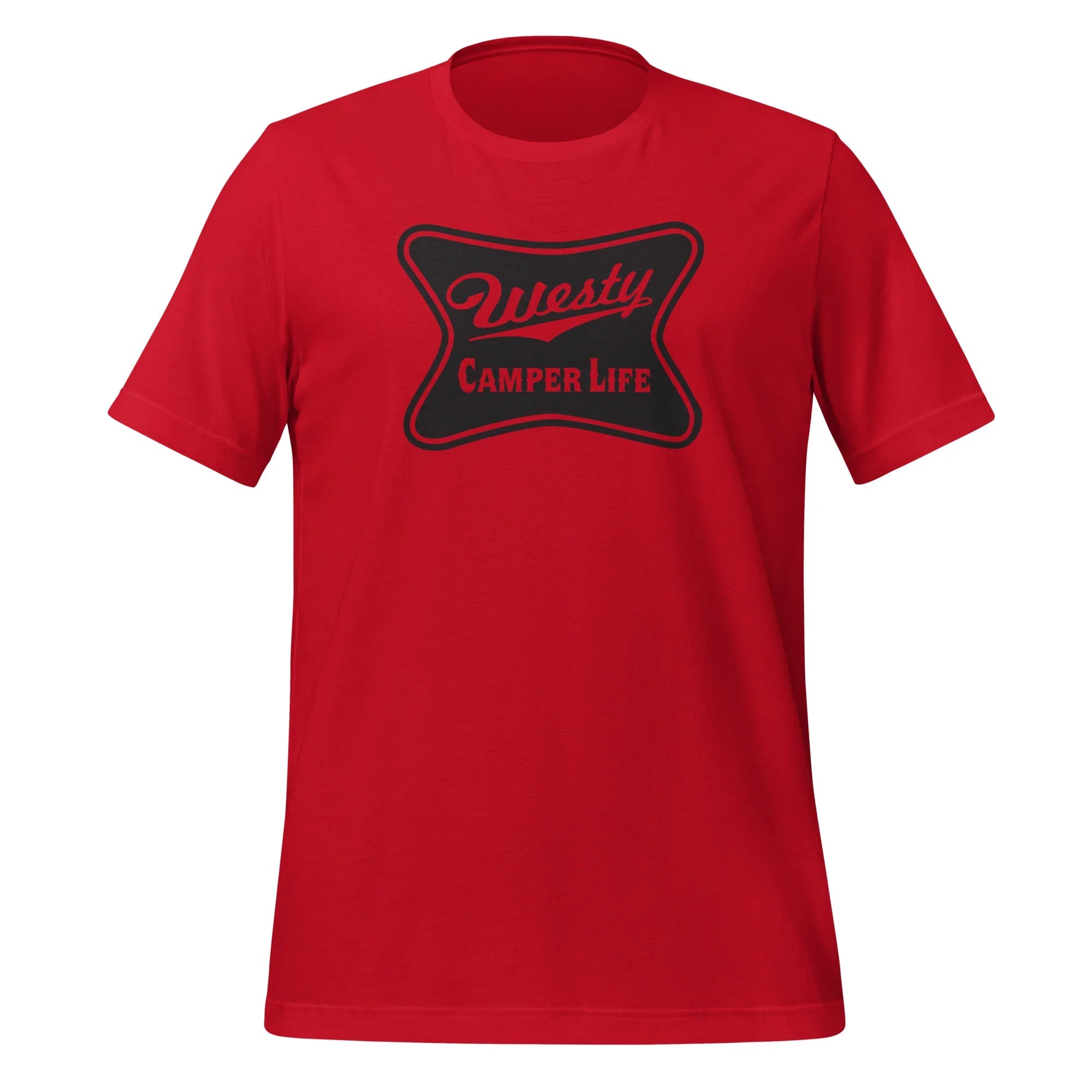 Westy Camper Life T-Shirt Red / XS