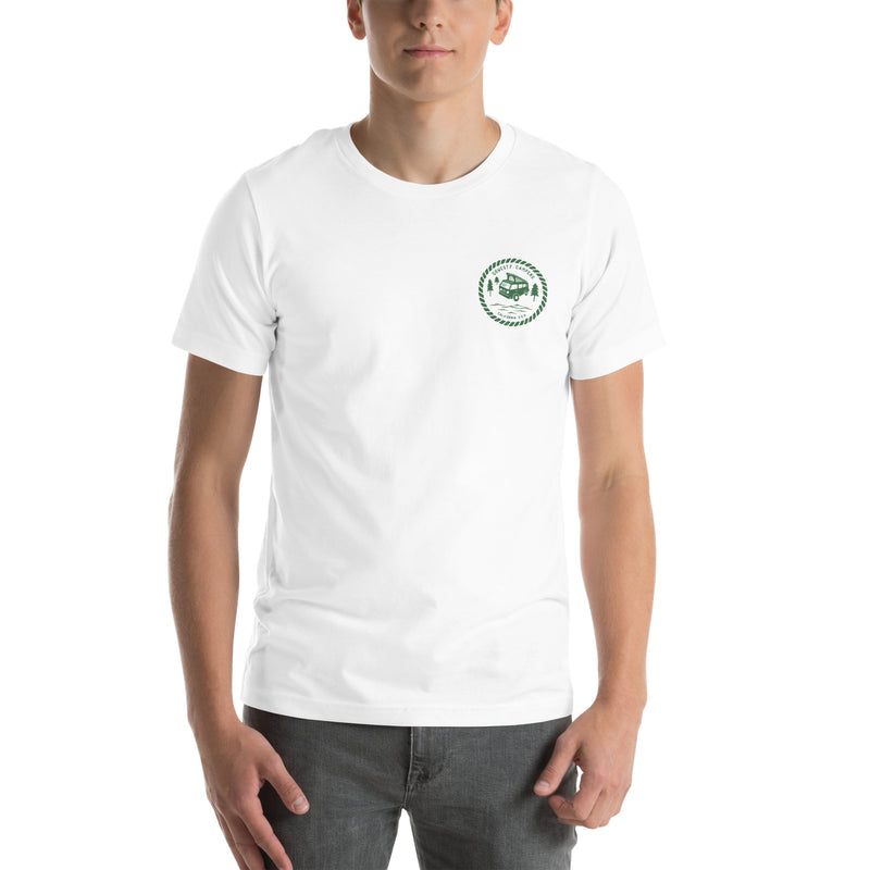 T-shirt Westy gravé sur bois