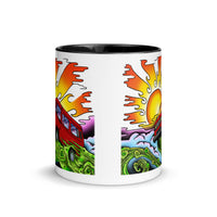 Thumbnail of Van & Sun Mug with Color Inside