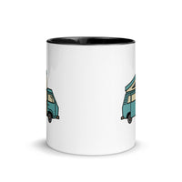 Thumbnail of Dog in Van Mug with Color Inside