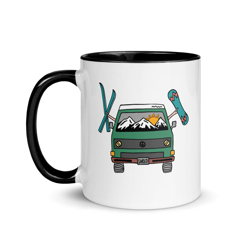 Shred Van Mug with Color Inside