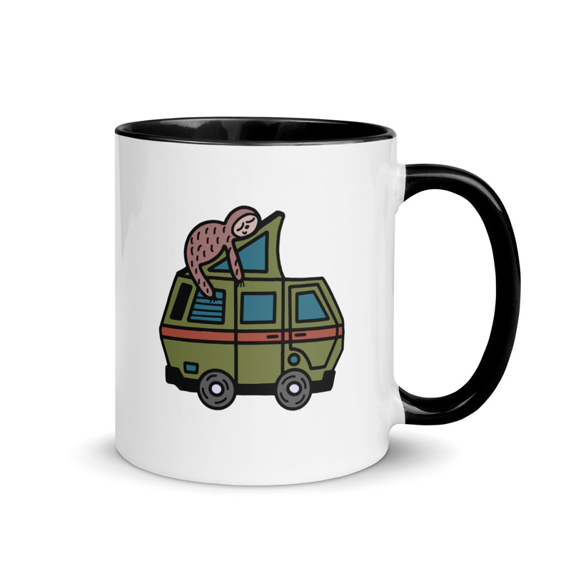 Stewie Sloth Mug with Color Inside