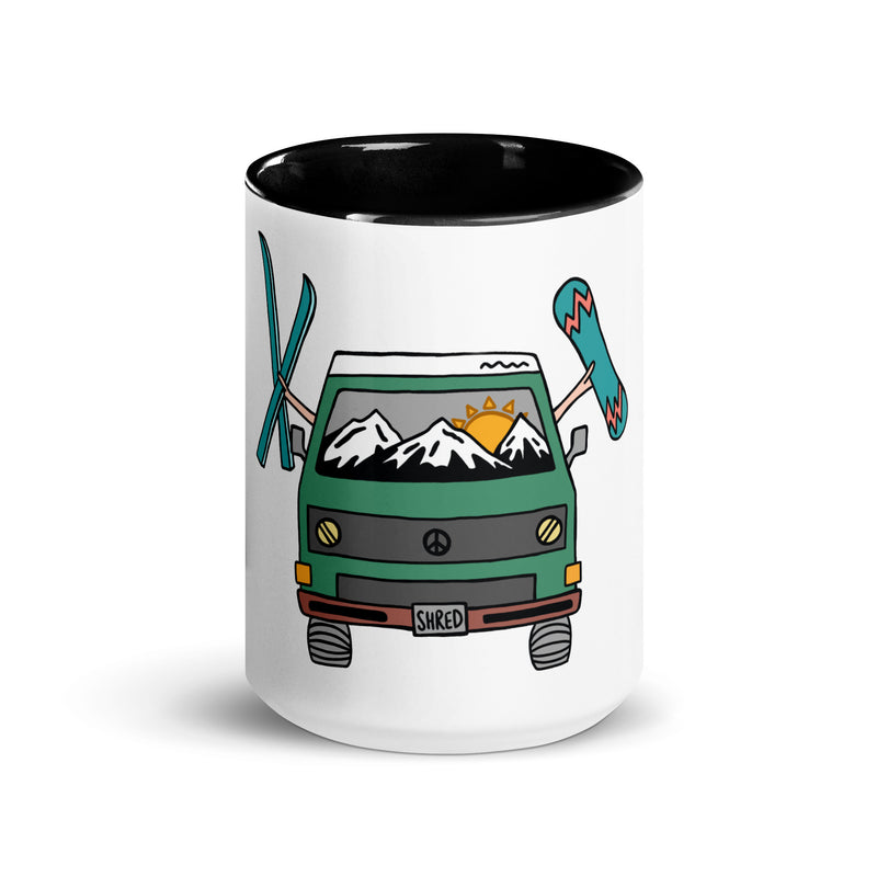 Shred Van Mug with Color Inside