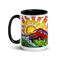 Thumbnail of Tasse Van & Sun avec intérieur coloré