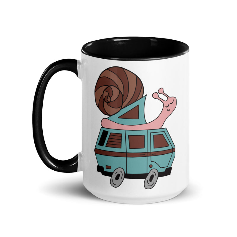 Sally Snail Mug with Color Inside