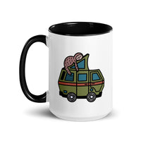 Thumbnail of Stewie Sloth Mug with Color Inside