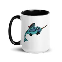 Thumbnail of Narwhal Ned Mug with Color Inside